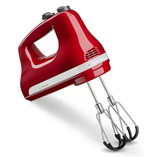 KitchenAid® Batteur à main - 6 vitesses avec batteurs à bords souples